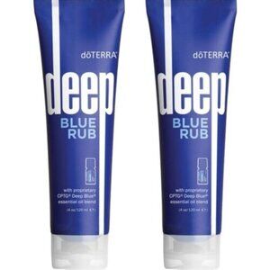 NEW SEAL Deep Blue Rub Body Cream Doterra 4 floz./120 mL EXP EXP 02/28-2PACK
